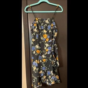 Floral Wrap Dress